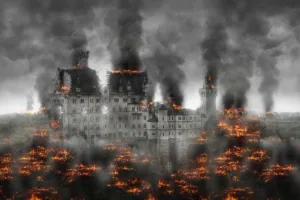 Fire ripped
