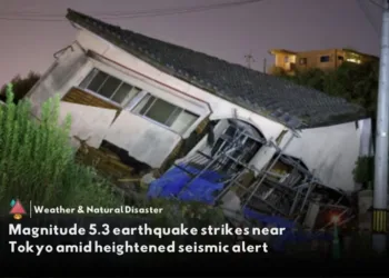 Tokyo hit by 5.3 magnitude earthquake