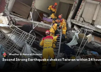 Earthquake hits Taiwan