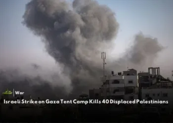 Israeli strike on Gaza tent camp kills 40