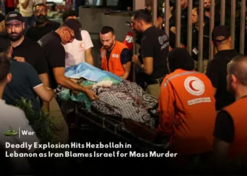 Explosion Hits Hezbollah Iran Blames Israel