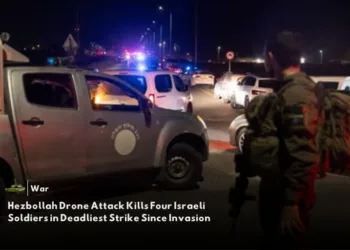 Hezbollah drone attack kills four Israeli soldiers