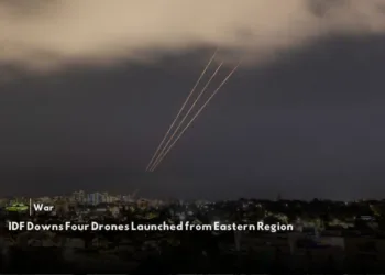 IDF Intercepts Drones from Eastern Region