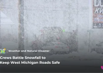 Crews Work Tirelessly to Clear Snowy Roads