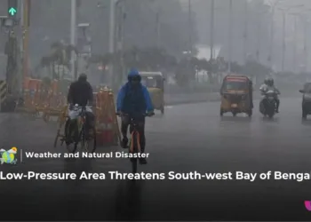 Low Pressure System Approaching Bay of Bengal