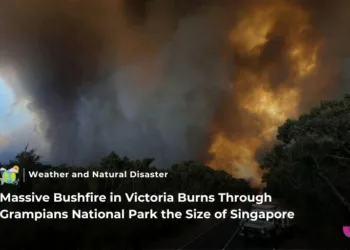 Bushfire in Victoria Burns 74000 Hectares in Grampians