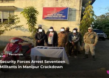 Seventeen Militants Arrested in Manipur Crackdown