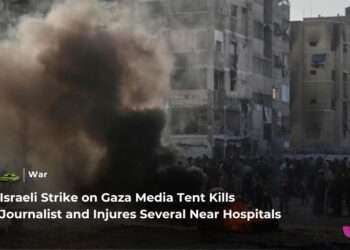 Israeli Airstrike Hits Gaza Media Tent Killing