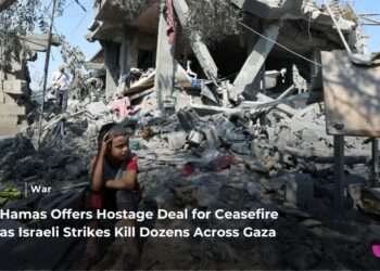 Hamas Proposes Deal Amid Gaza Airstrikes
