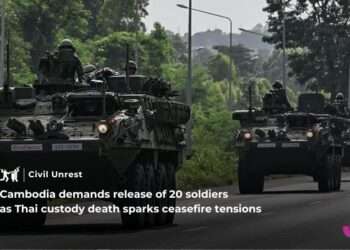 Cambodia urges Thailand to free 20 soldiers