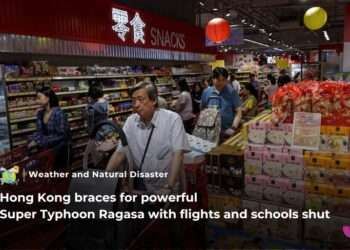 Hong Kong braces for powerful Super Typhoon Ragasa