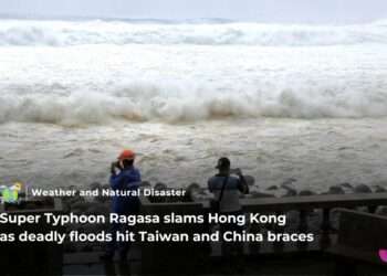 Super Typhoon Ragasa slams Hong Kong and Taiwan