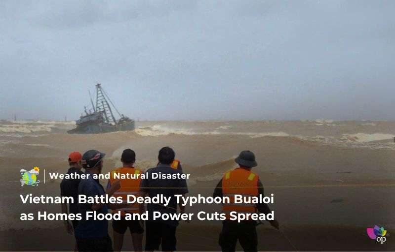 Typhoon Bualoi Devastates Vietnam Coastline