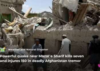 Deadly earthquake strikes near Mazar e Sharif